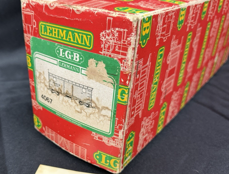 LGB 4067 Southern Pacific G Scale Box Car LN/BOX Old Stock