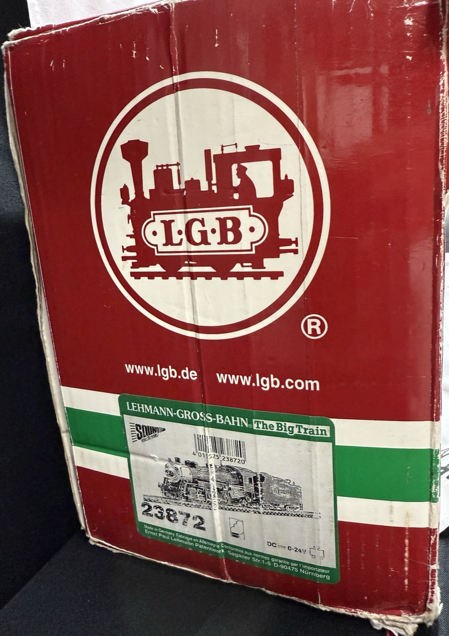 LGB 23872 G Scale UNION PACIFIC Mikado Steam Locomotive with Sound LN