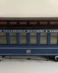 Bachmann 1051 G New York Philadelphia Baltimore & Washington Passenger Car 2pc
