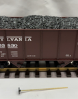 LGB 44763 PRR Pennsylvania Railroad Tuscan Red Hoppers G Scale