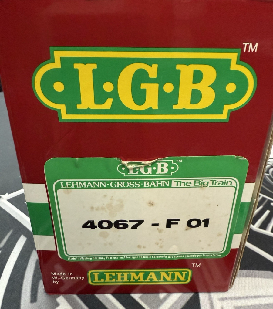 LGB G SCALE 4067-F01 NEW YORK CENTRAL PACEMAKER FREIGHT BOXCAR TRAIN NIB