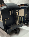 Bachmann 833 G Scale New Jersey Central Blue Comet Passenger Cars 2 pcs