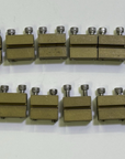 Hillman's 332-01 x12 Brass Metal Rail Clamps G Scale 12 Total per order