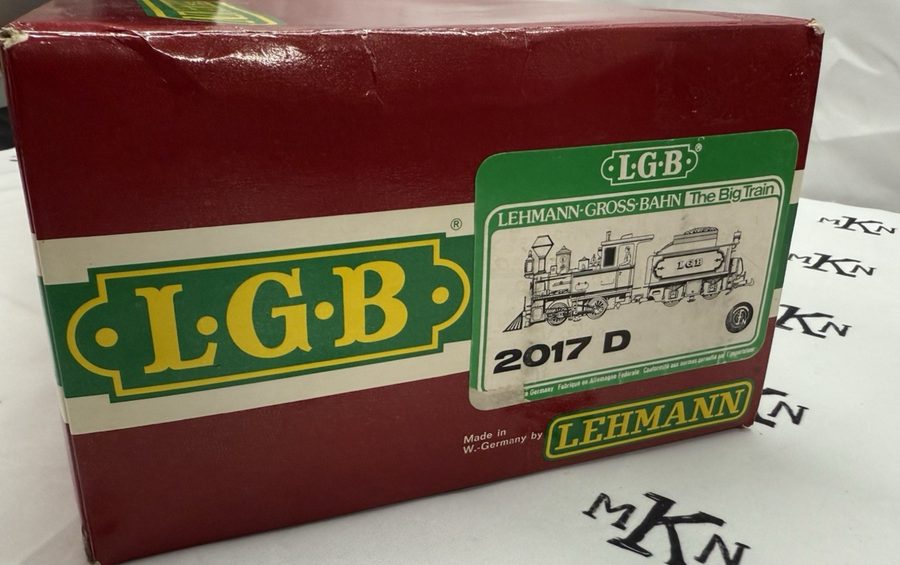 LGB 2017D Green Classic Steam Locomotive and Powered Tender G Scale
