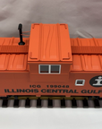 USA Trains G Scale R12122 ILLINOIS CENTRAL GULF #199048 Extended Vision Caboose
