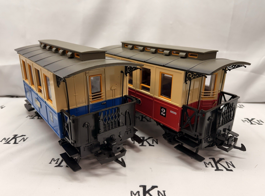 LGB 20301 Passenger Starter Train Set Figures Track G Scale W. Germany Used