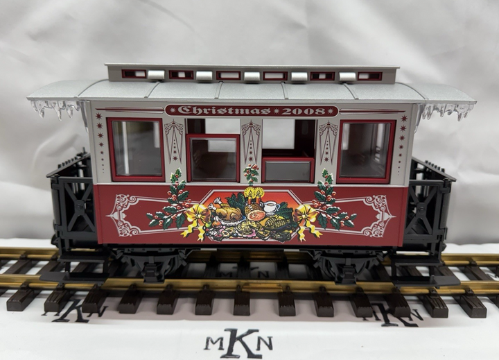 LGB 35079 Christmas 2008 Passenger Car Coach G Scale New/Sleeve