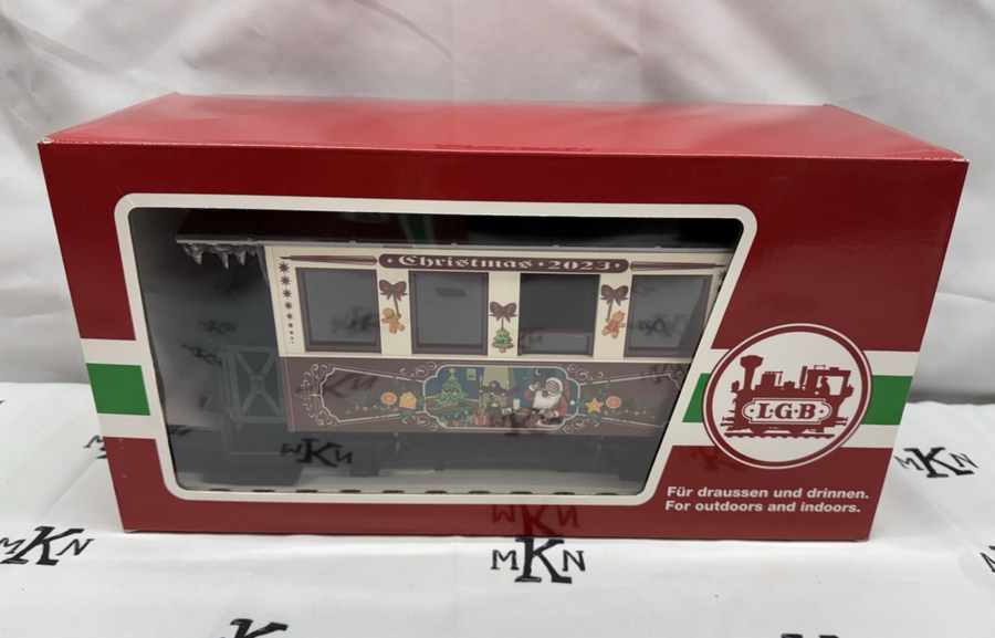 LGB 36023 Christmas Passenger Car Coach 2023 G Scale Brand New