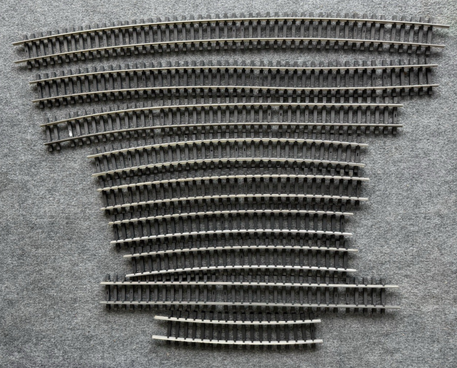 Aristo-Craft Straight Track (9) Mixed Lot Stainless Steel G Scale Excellent Used