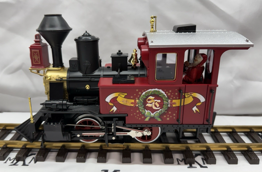 LGB 72550 Christmas Steam Engine Train Set G Scale Complete Lighted MINT