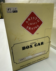 Aristo-Craft Art- 46063 Burlington Northern Steel Boxcar Green #189355 G Scale