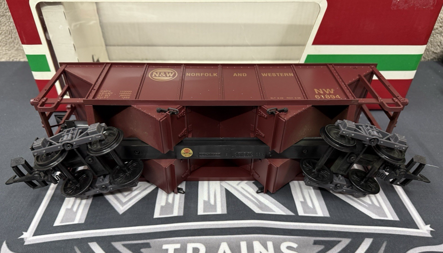 LGB 45760 NORFOLK AND WESTERN COAL HOPPER G Scale Excellent/Box