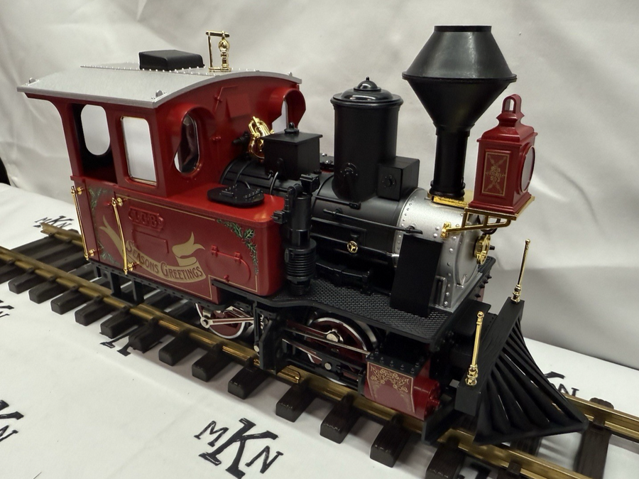 LGB 72555 Merry Christmas Starter Train Set W/Smoke Complete #96 Ltd Ed. MINT