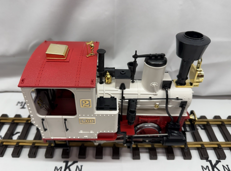 LGB 21988 Circus 0-4-0 Steam Starter Set No Track/Transformer G Scale Train Only