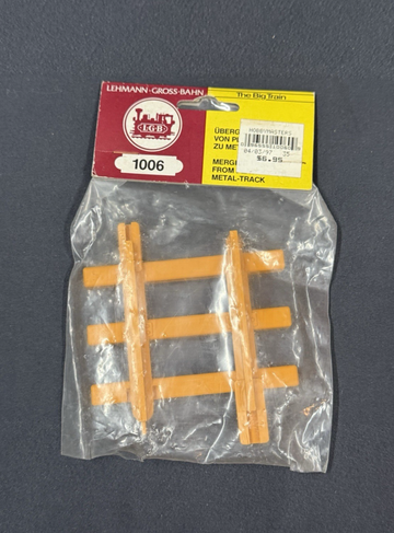 LGB 1006 Merging Track Plastic to Metal G Scale NOS