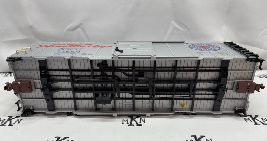 LGB 43913 SEABOARD RAILWAY, SILVER METEOR BOX CAR no trucks G Scale