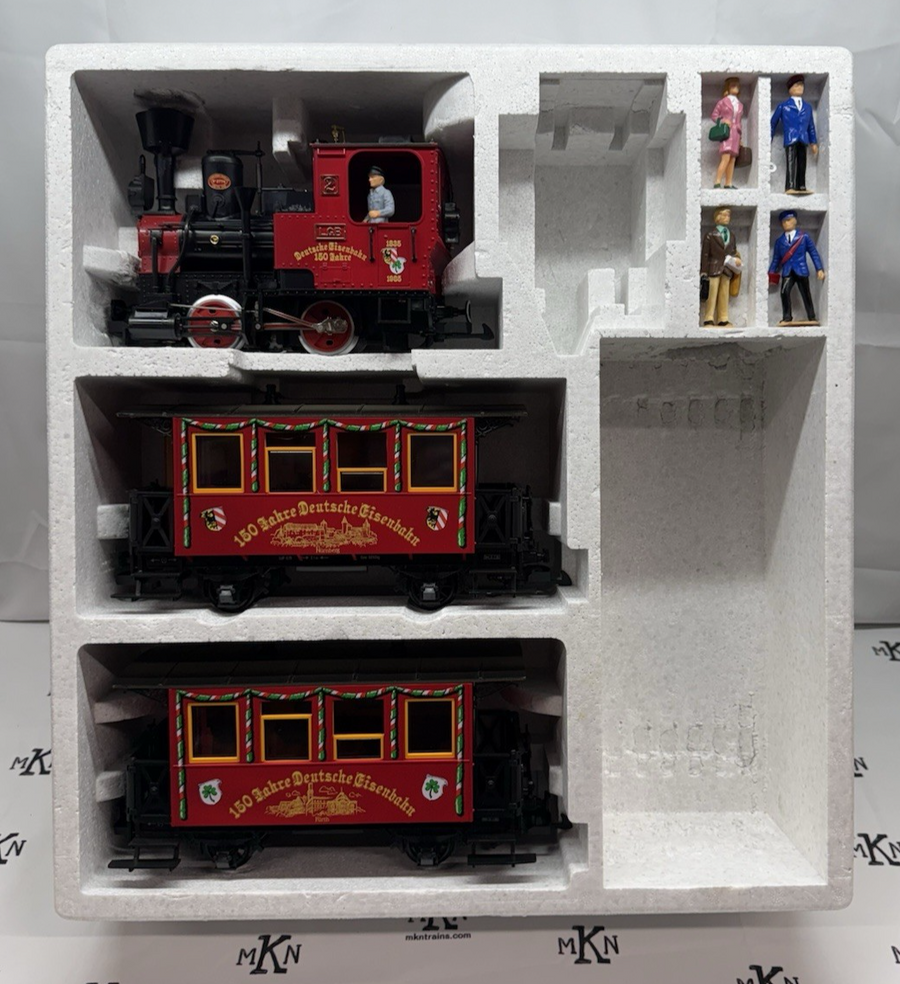LGB 1985 The Big Train 150 Jahre Deutsche Eisenbahn Set LN G Scale Train Only LN
