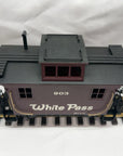 Bachmann G Scale Caboose White Pass #903 metal wheels
