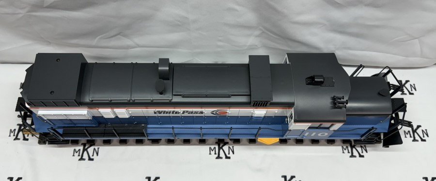 LGB 2055 LIMITED EDITION WOLFGANG WHITE PASS ALCO DIESEL LOCO 87 OF 100! NIB