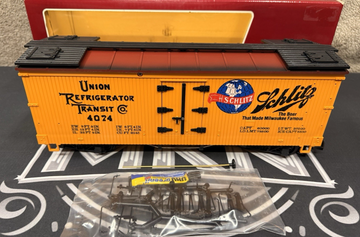LGB 4074-Z02 Refrigerator Box Car Train Schlitz Beer LN/BOX G Scale