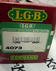 LGB 4073 Denver & Rio Grande Western High-Sided Wooden Gondola 1646 G Scale