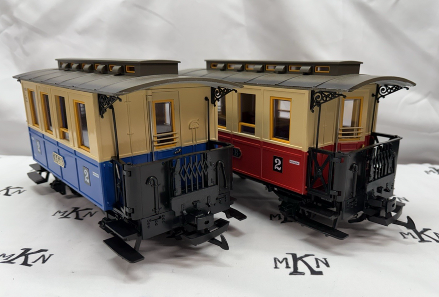 LGB 20301 Passenger Starter Train Set Figures Track G Scale W. Germany EX