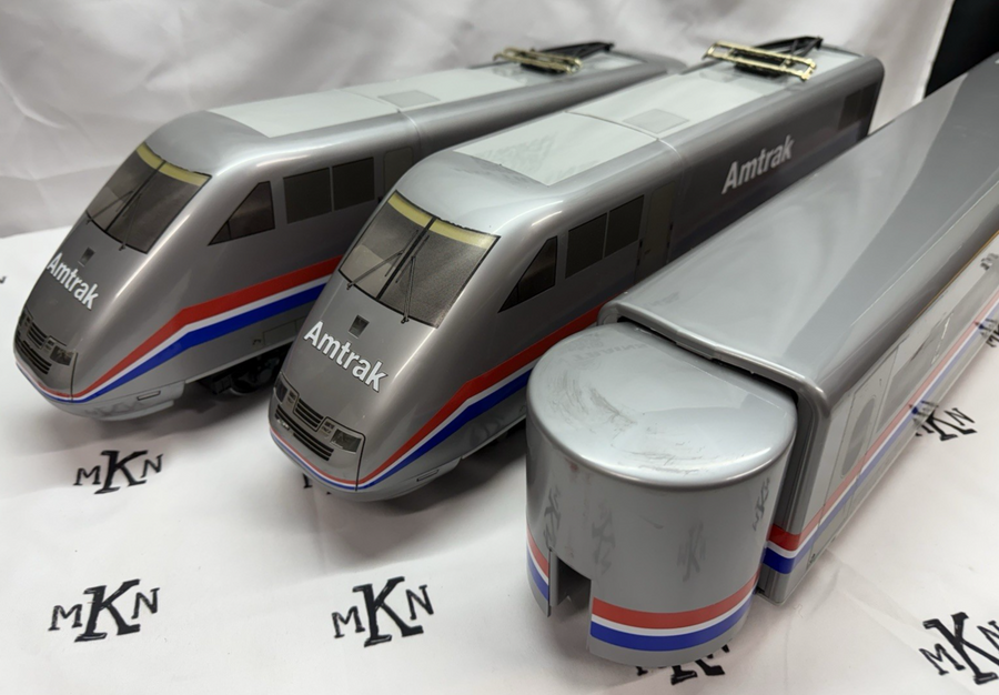 LGB 91950 Amtrak Bullet Train Plus Dining Car 91954 G Scale