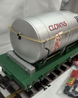 LGB 4080 DG Wilson Bros. Circus Train "Clowns" Water Tank Car G Scale