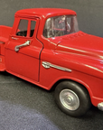 1958 CHEVROLET APACHE FLEETSIDE PICKUP RED 1/24 DIECAST MODEL BY MOTORMAX 79311