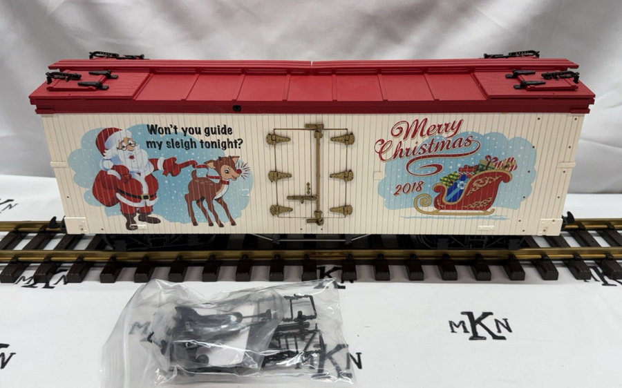 USA Trains R13036 Merry Christmas 2018 Reefer Car G Scale