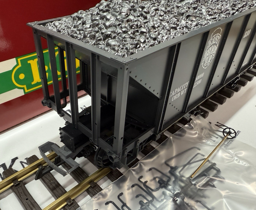 LGB 4076 East Broad Top Coal Hopper with load New in Box with Sleeve G Scale