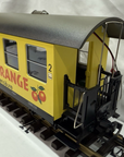 LGB 3072 G Scale Florida Boy Orange Passenger Car lighted LN