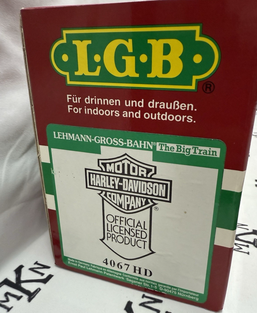 LGB 4067 HD Limited Edition Harley-Davidson MotorCycles 90th Ann Boxcar Custom