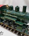Aristo Craft Art 21235C North Pole Steam Locomotive and Tender Christmas G Scale