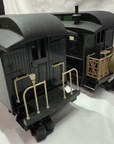 Bachmann 17 G Southern Passenger Car G Scale 2 pcs metal wheels EX