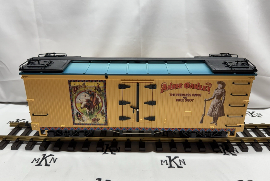 LGB  41720 Annie Oakley Reefer Car LN/Box/Sleeve G Scale