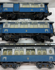 Aristo Craft REA THE ROYAL BLUE PASSENGER Combine Cars 3 pcs Used
