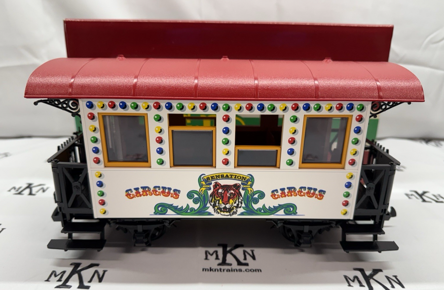 LGB 3036 Circus Passenger Car G Scale Brand New In Box