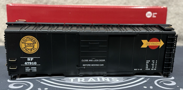 LGB G 47910 SOUTHERN PACIFIC BOXCAR G Scale EX/Box No Trucks Kadee