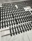 Aristo Craft stainless Steel 10 pc MIXED LOT Straight Track G Scale