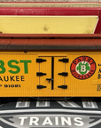 LGB 4074-Z02 Refrigerator Box Car Train Schlitz Beer LN/Box G Scale