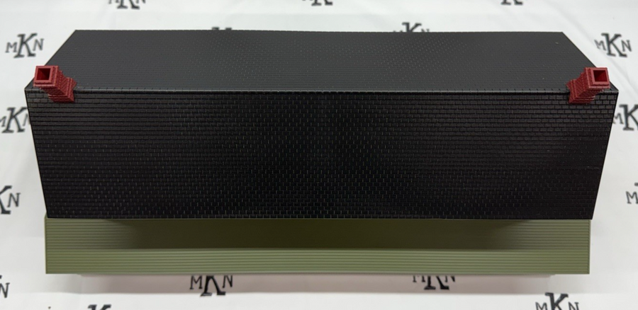 MTH Rail King O Scale 30-90094 Dark Red Stone Passenger Station