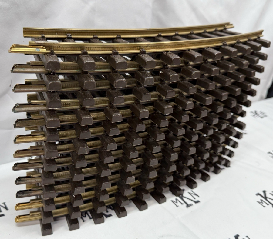 LGB 1100 11000 G Scale 30 Degree Curved Track Sections (12) EX