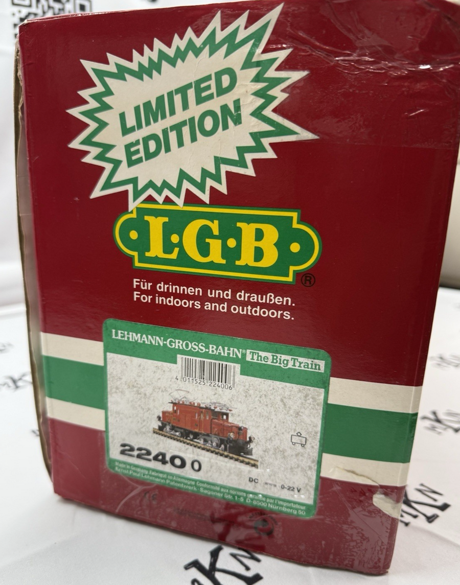 LGB 2240 22400 Red Crocodile Limited Edition G scale MINT