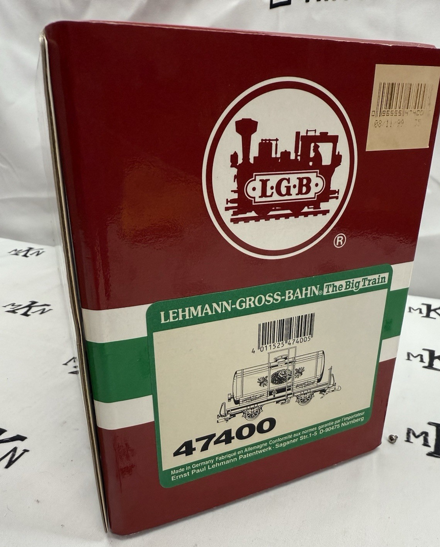 LGB 47400 CHRISTMAS SEASONS GREETINGS SANTA TANK CAR G Scale