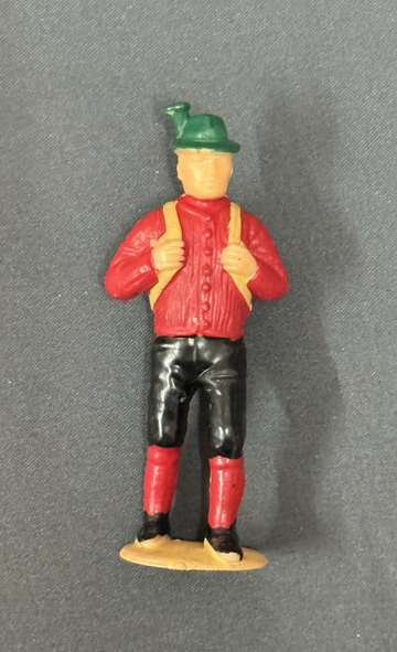 LGB Figure Hiker In Red With Green Hat Lehmann Trains 1/24 G Scale