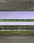 Bachmann G scale Southern Wood sided passenger cars #11 REA, #100 Coach
