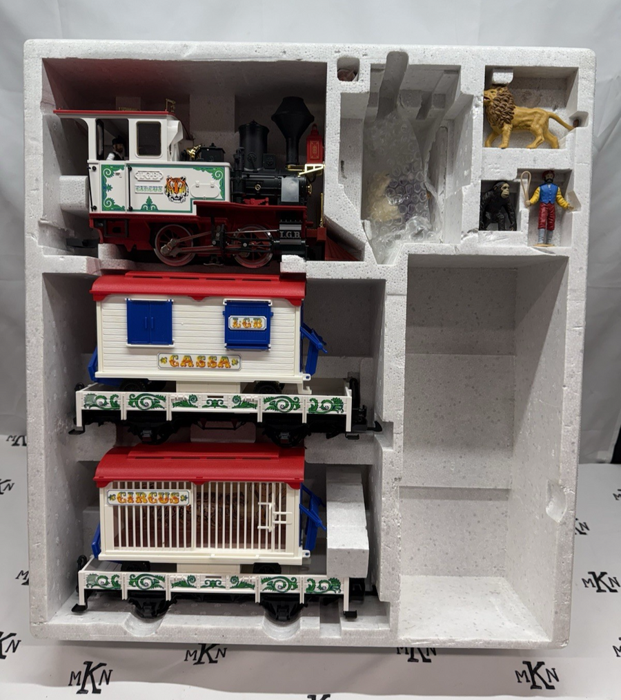 LGB 73910 Circus Starter Train Set G Scale Train Only with Circus Animals