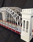 Vintage 90’s Lionel Hellgate Bridge No. 305 Red/ Cream Original no box