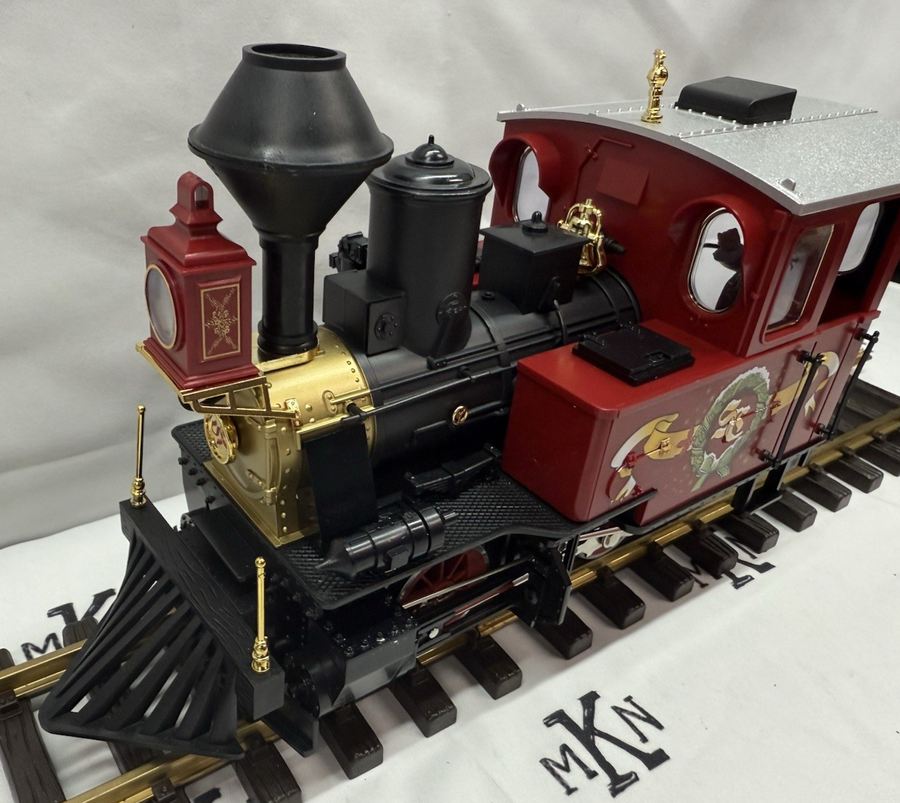 LGB 72550 Christmas Steam Engine Train Set G Scale Complete Lighted MINT
